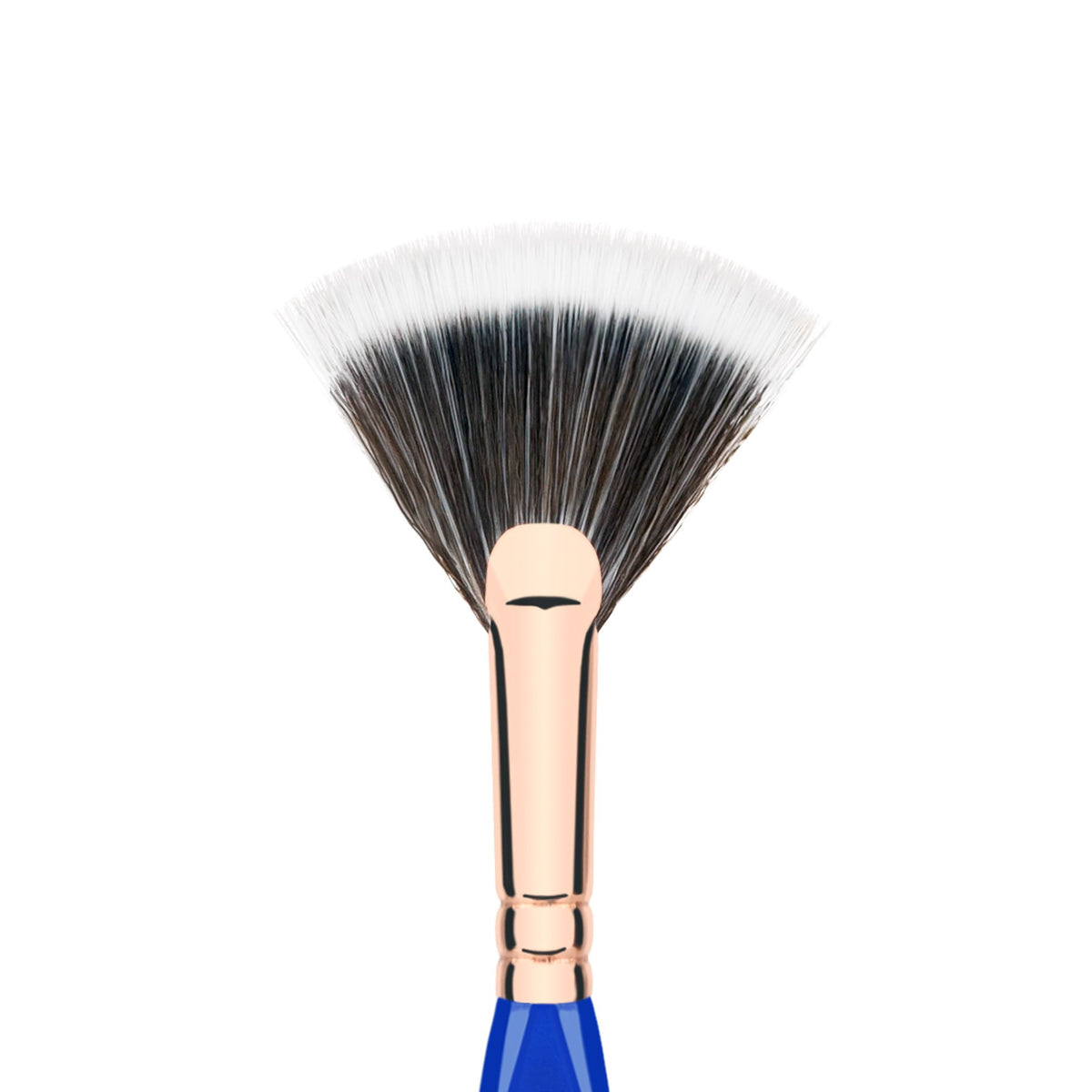 Bdellium Tools Professional Makeup Brush - Golden Triangle 925 Duo Fibre Fan - With All Vegan and Soft Synthetic Fibers, For Lightweight