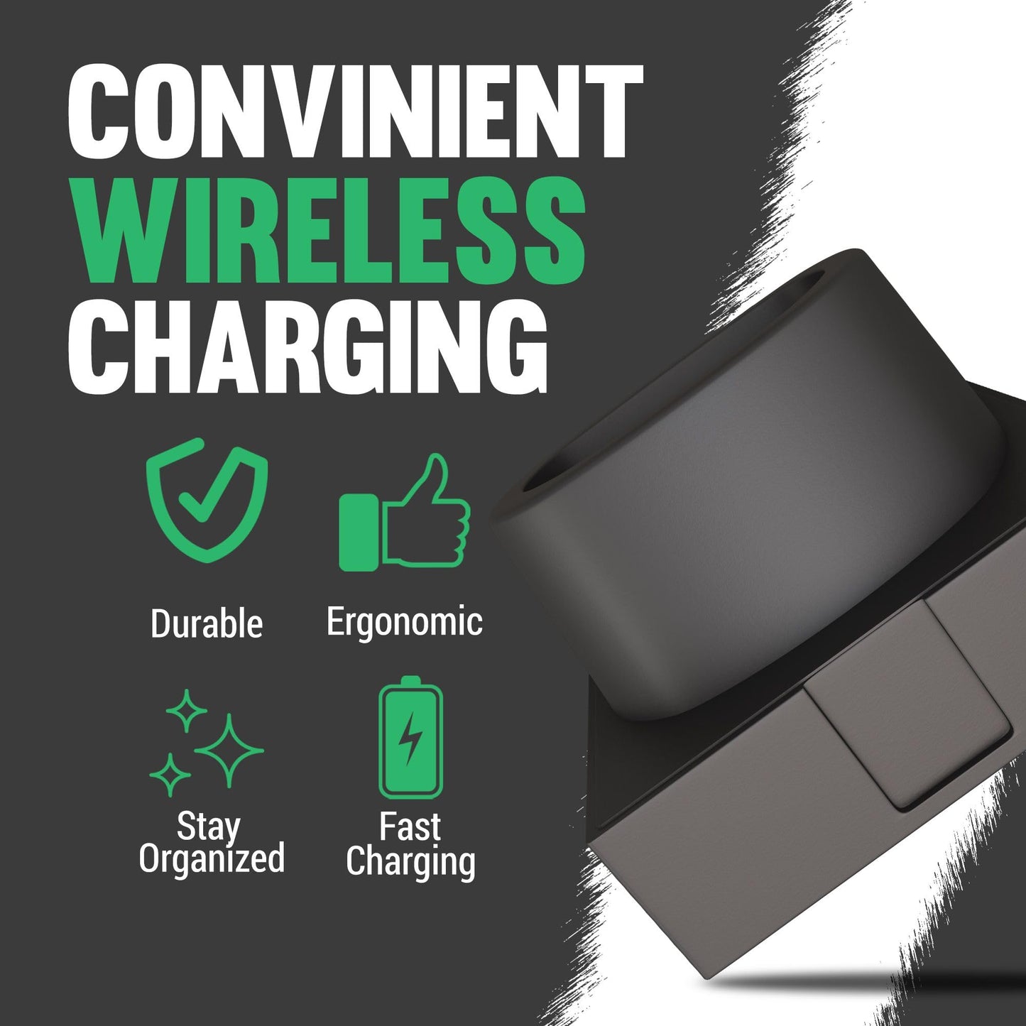 Tomb 45 Power Pod for Babybliss FX3 Hair Shavers - Wireless Charger for Hair Shaver Beauty and Personal Care Tomb 45