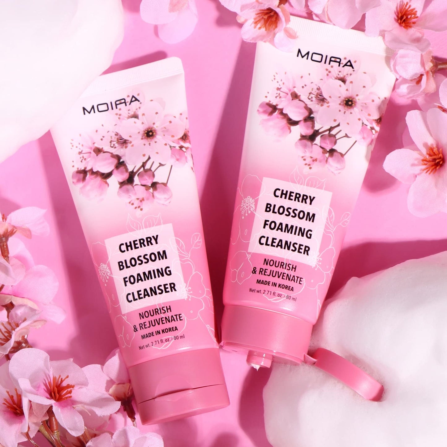CHERRY BLOSSOM FOAMING CLEANSER Beauty & Personal Care Moira