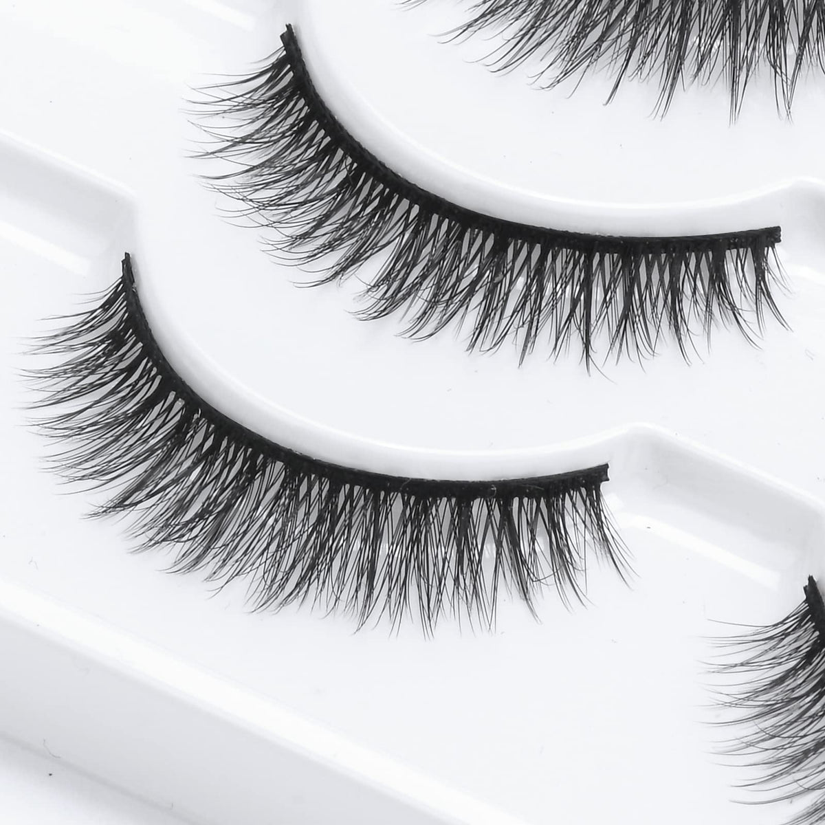 SONAFEEL False Lashes Natural Look Eye Lashes Pack Short Natural Eyelashes Wispy Strip Lashes Small Crisscross Daily Fake Eyelashes Reusable Faux 3d Beauty & Personal Care SONAFEEL