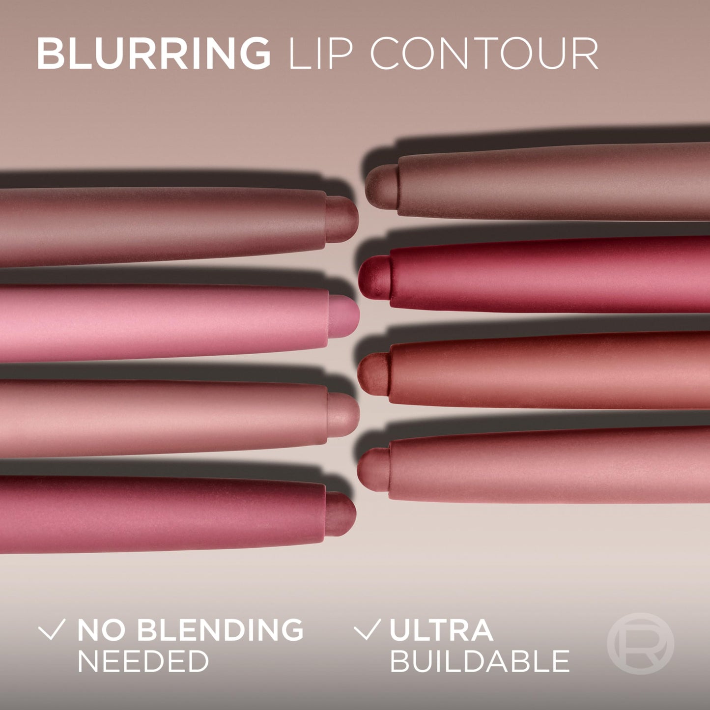 L'Oreal Paris Blurfiller Lip Liner, Lightweight, Buildable, and Sculpting Lip Pencil, Line, Define, and Contour for Fuller-Looking Lips, Worth It Beauty and Personal Care L'Oreal Paris