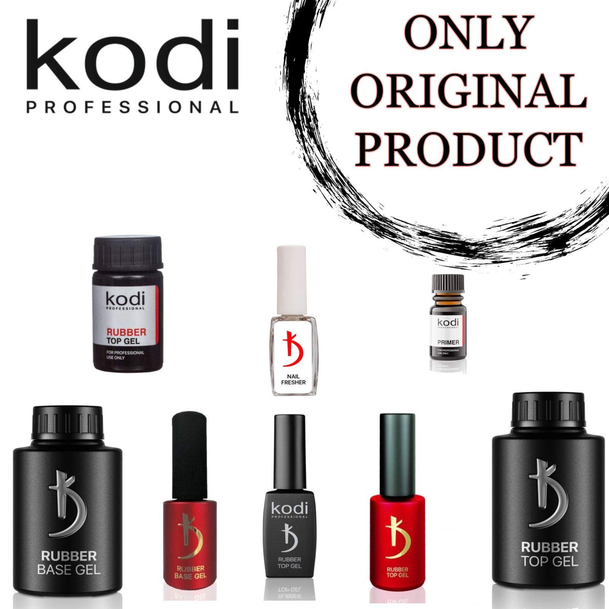 Kodi Professional Acid Nail Primer and Dehydrator | 10ml (0.33 oz) | Plate Degreaser Gel | for Acrylic Nails and Gel | Professional Prep