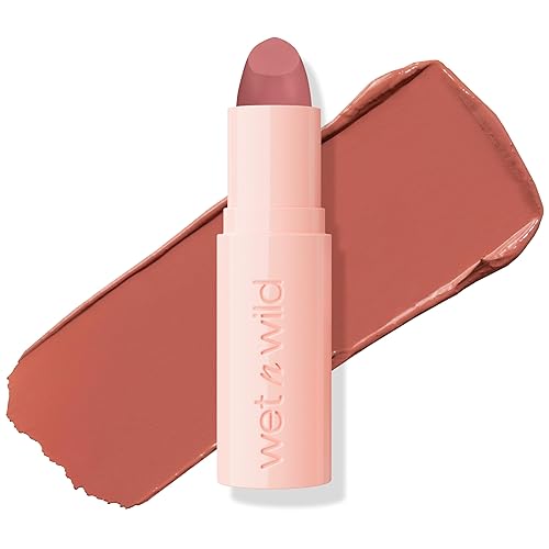 wet n wild Mega Last Rich Satin Lip Color, Rich Creamy Color with Satin Finish, Infused with Vitamin E & Moisturizing Argan Oil, Lightweight Beauty & Personal Care wet n wild