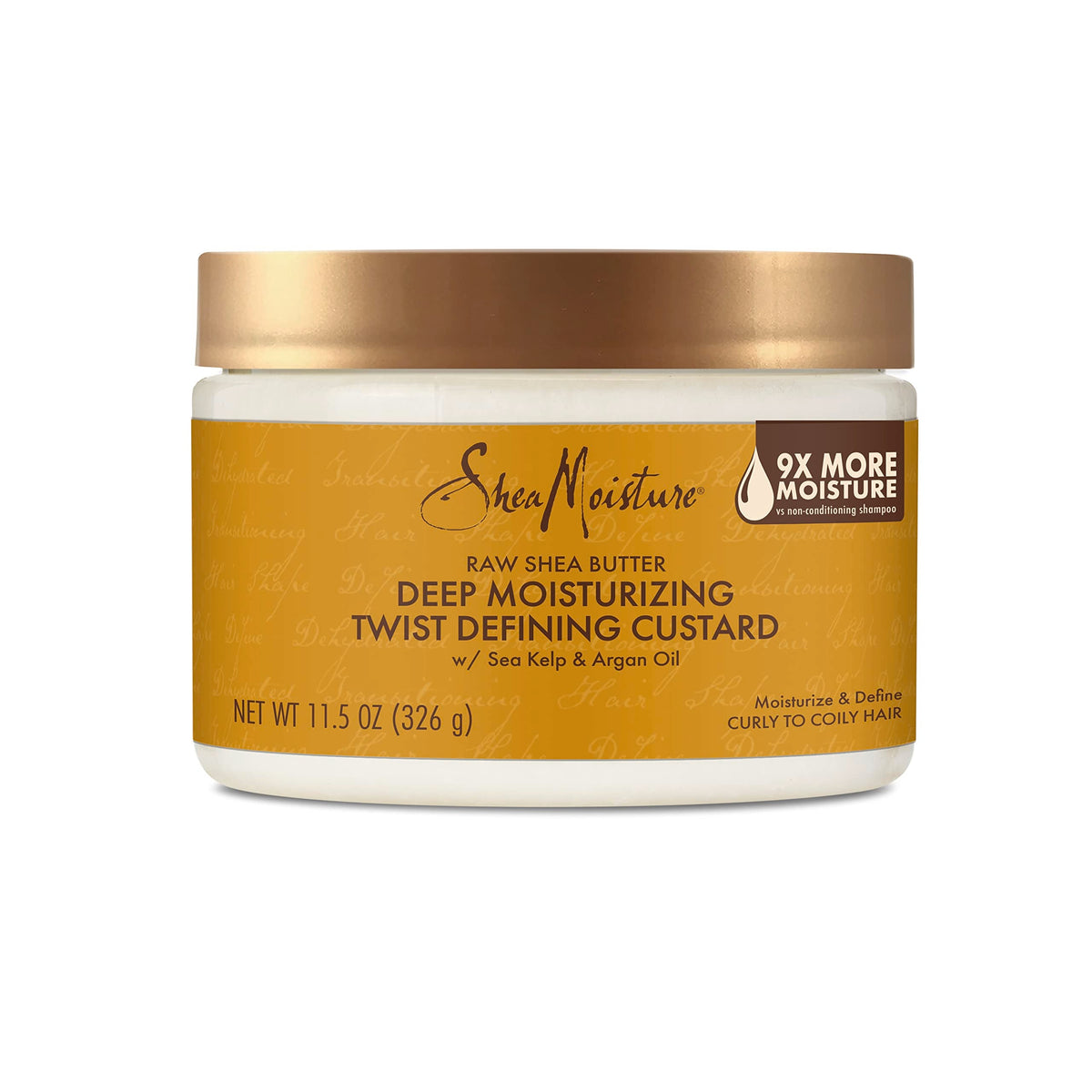 SheaMoisture Raw Shea Butter Deep Moisturizing Twist Defining Custard To Moisturize and Define Your Curls 11.5 oz Beauty & Personal Care SheaMoisture