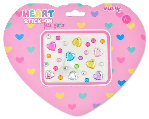 iscream Happy Heart 27 Piece Face and Body Gem Sticker Set Beauty & Personal Care iscream