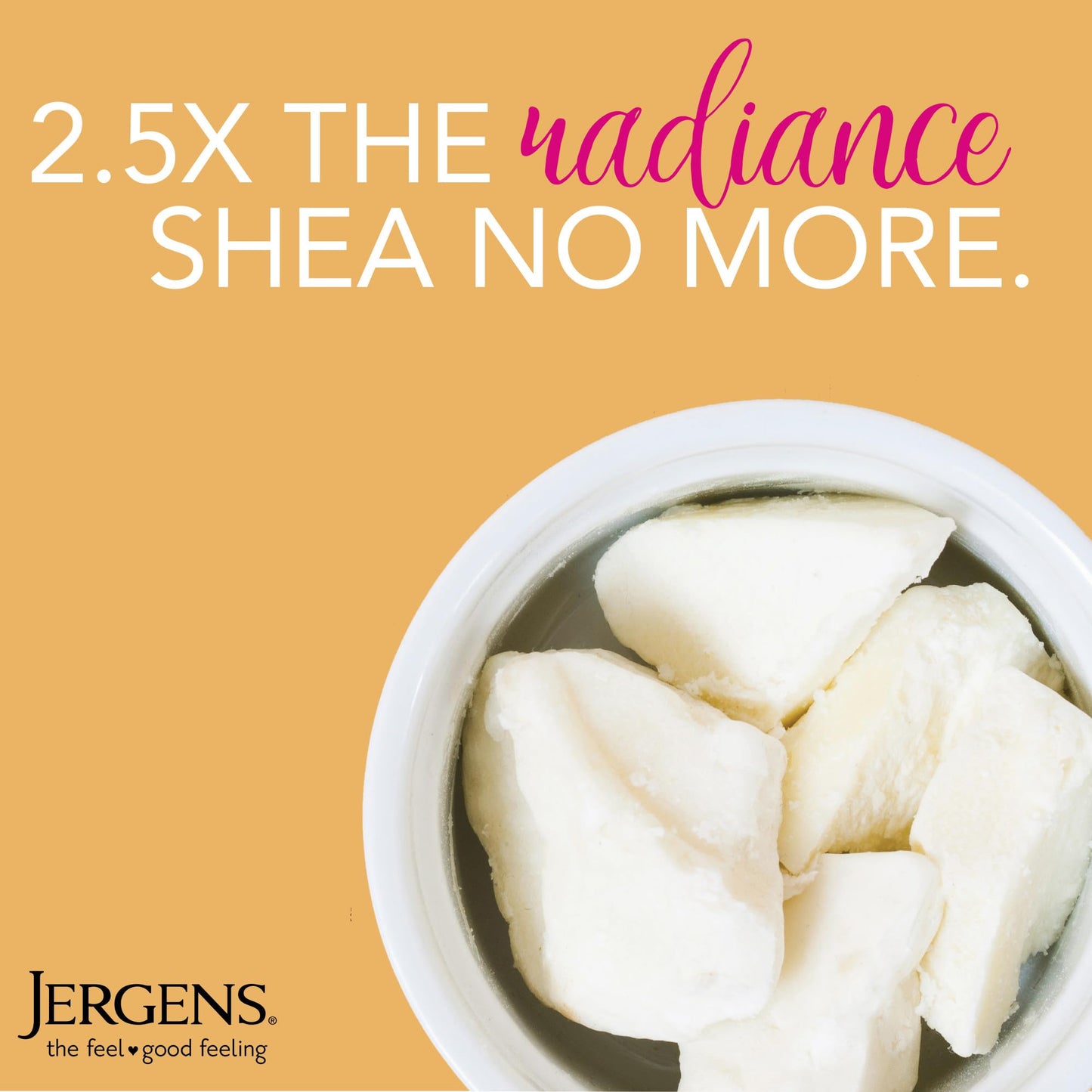 Jergens Shea Butter Hand and Body Lotion, Deep Conditioning Moisturizer, 3X More Radiant Skin, with Pure Shea Butter, Dermatologist Tested, 26.5 Oz Beauty & Personal Care Jergens