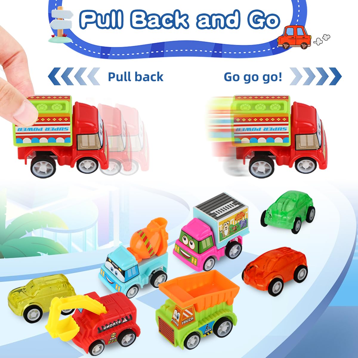 Bath Bombs for Kids with Toys Inside, Kids Bath Bombs for Boys Girls, 9-Piece Bathbombs Set Includes 9 Pull-Back Cars and 3 Vehicles, Halloween Beauty and Personal Care Lisotera