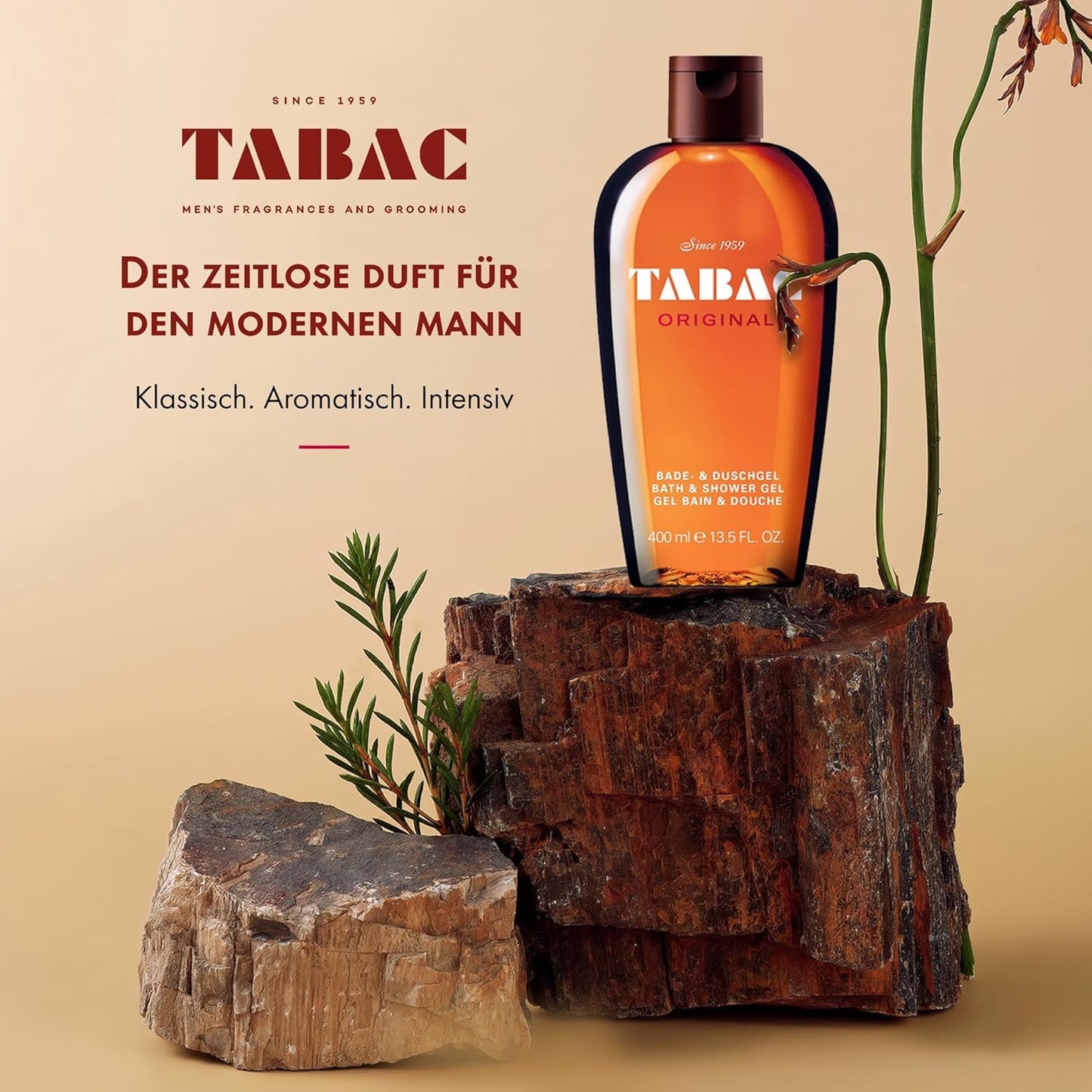 Tabac Original Bath and Shower Gel for Men by Maurer & Wirtz, 16 Ounce Beauty & Personal Care Tabac Original