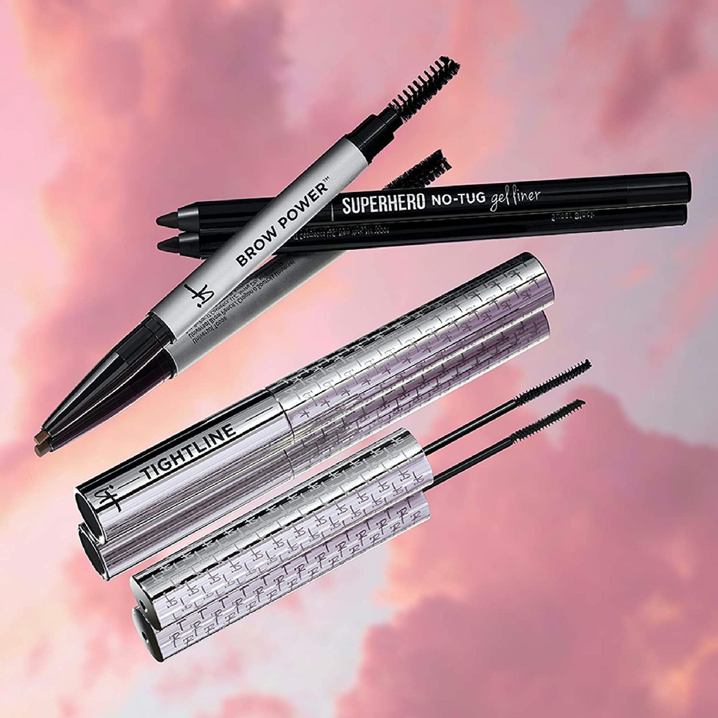 IT Cosmetics Tightline 3-In-1 Lash Primer, Eyeliner & Black Mascara - Lengthens & Conditions Lashes - Ultra-Skinny Wand - Infused With Collagen Beauty & Personal Care IT Cosmetics