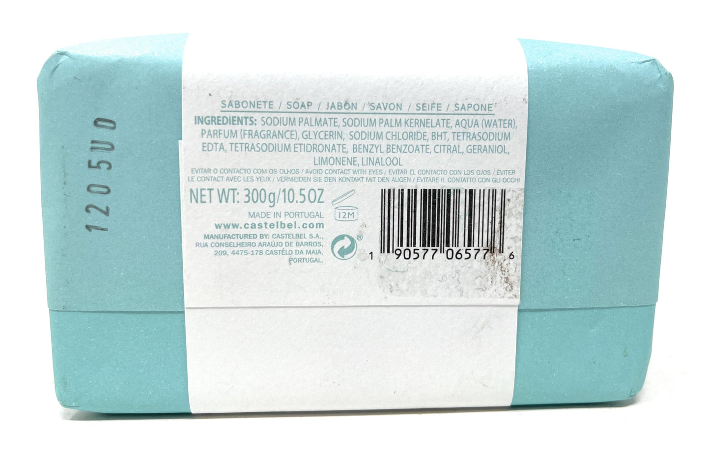 Castelbel Rosemary Verbena Luxury Fragranced Soap, 10.5 Ounces Beauty & Personal Care Castelbel
