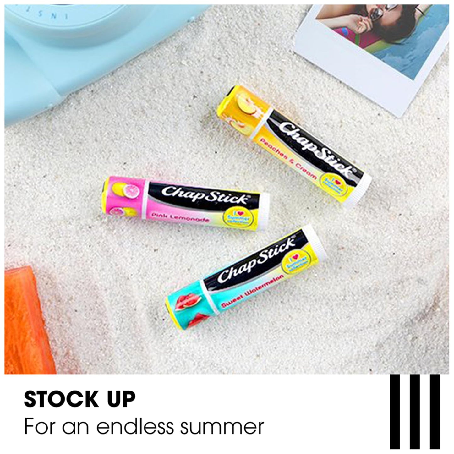 ChapStick Lip Balm, Sweet Watermelon - Juicy & Fruity Moisturizer for Dry Lips, 0.15 Oz Beauty and Personal Care ChapStick