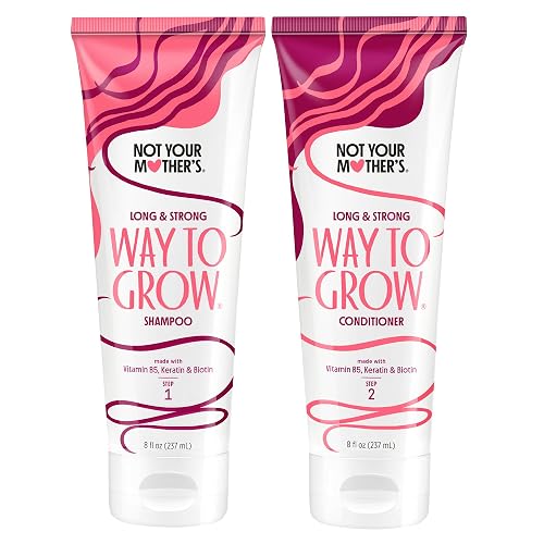 Not Your Mother's Way to Grow Shampoo and Conditioner (2-Pack) - 8 fl oz - Ideal for All Hair Types - Helps Cleanse, Moisturize, and Hydrate Dry Beauty & Personal Care Not Your Mother's