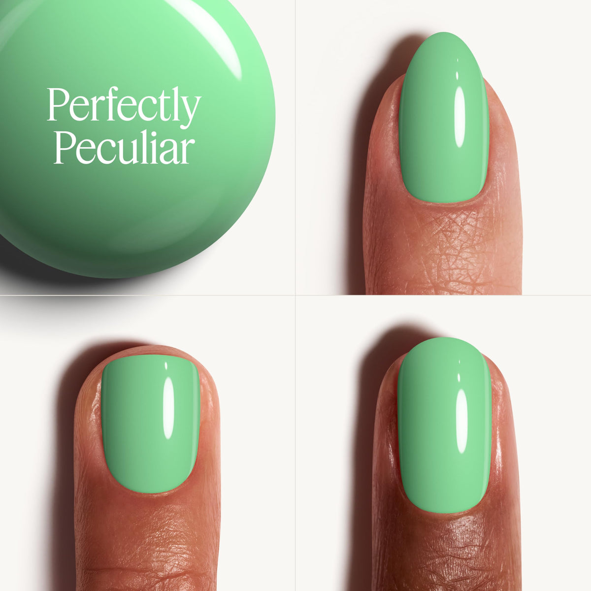 essie Salon-Quality Nail Polish, Vegan, Odd Squad, Green, Perfectly Peculiar, 0.46 fl oz