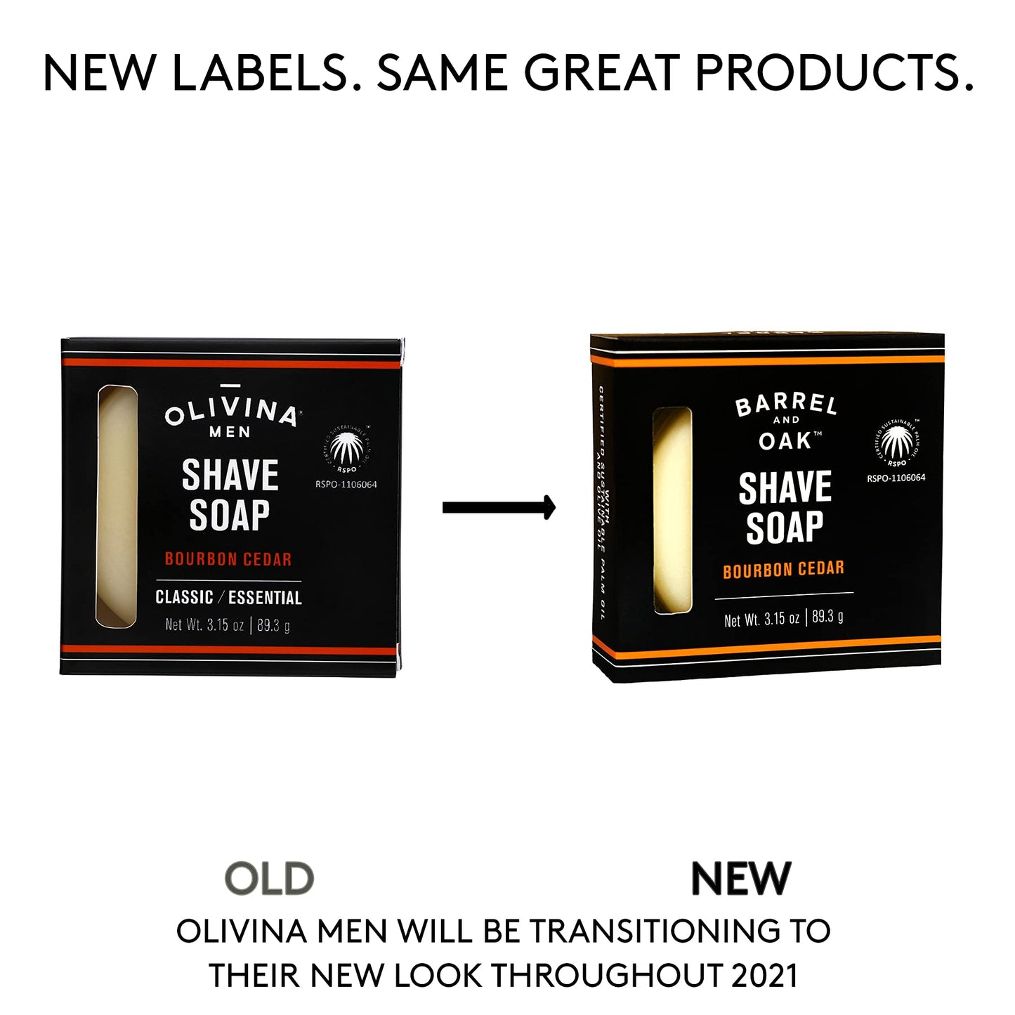 Barrel and Oak - Classic Shave Soap, Men's Shaving Soap, Conditioning Shave Soap, Cleanses & Moisturizes, Rich Lather for Traditional Wet Shave Beauty and Personal Care Barrel & Oak