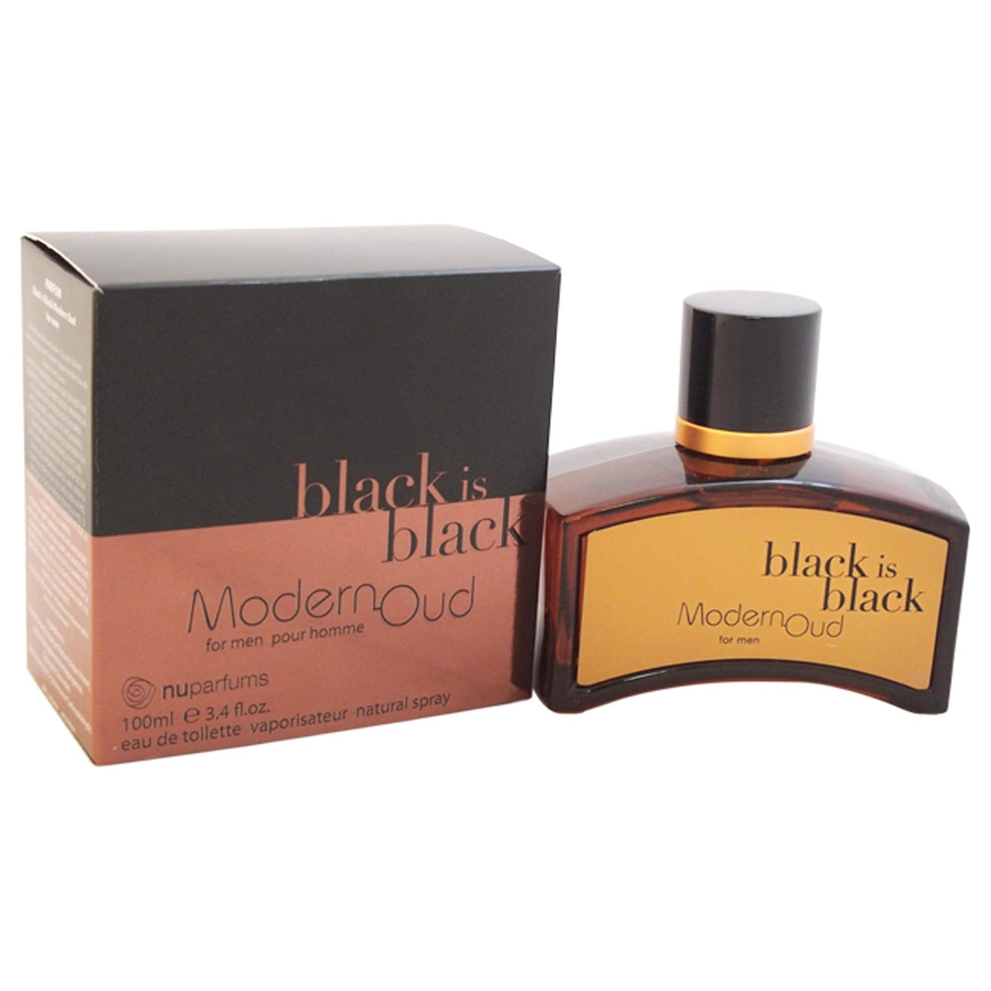Nuparfums Group Black is Black Modern Oud Eau de Toilette, 3.4 Ounce Beauty & Personal Care Nuparfums