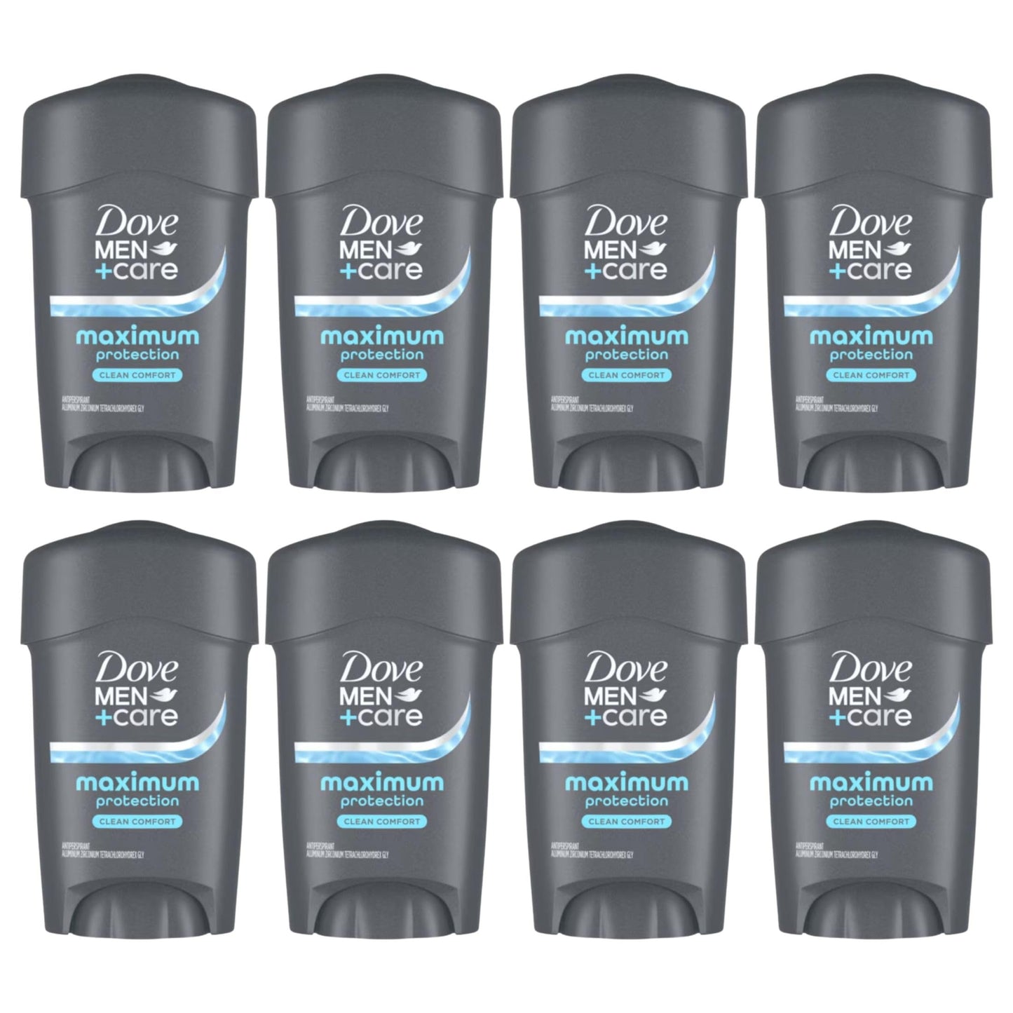 Dove Men + Care Clinical Protection Antiperspirant Deodorant Solid Clean Comfort 1.70 oz (Pack of 8) Beauty and Personal Care Dove