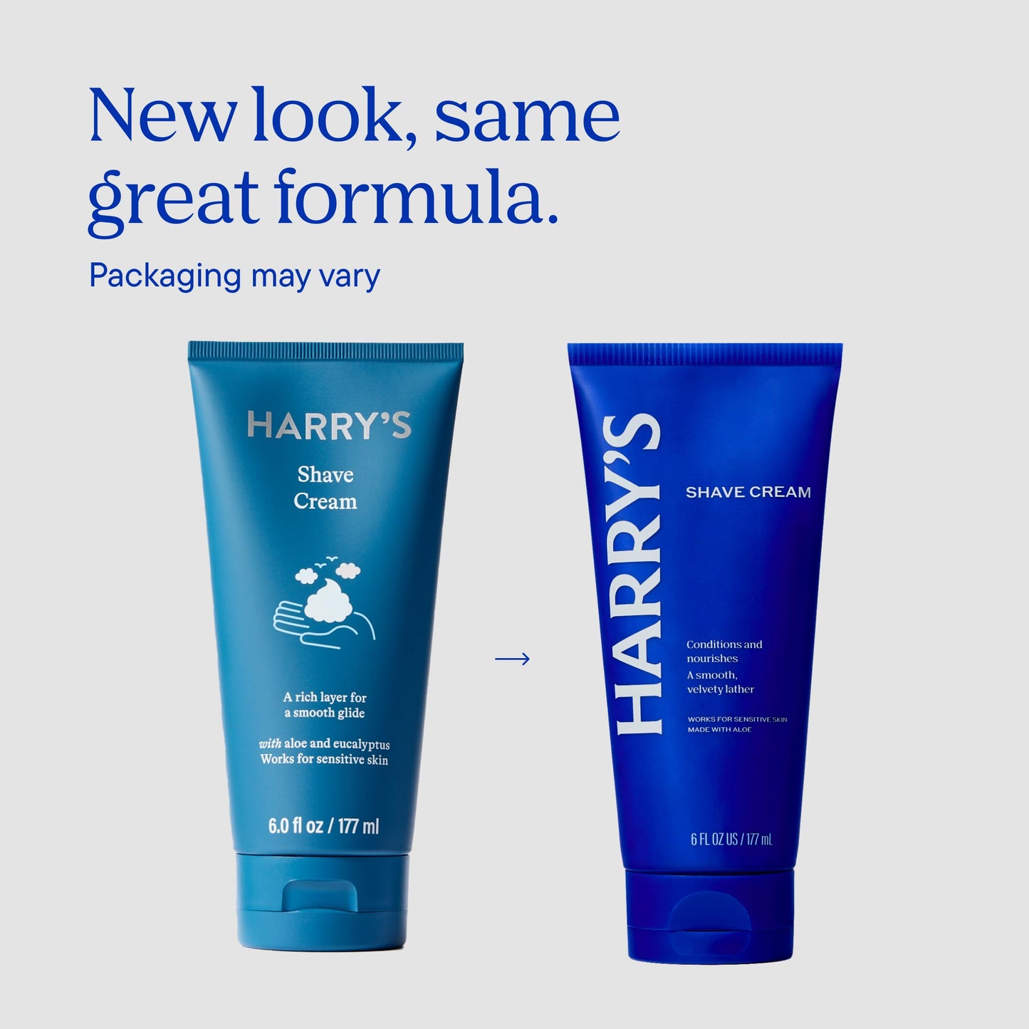 Harry's Shaving Cream for Men with Aloe and Eucalyptus - (2 Pack) 6 oz - Conditions Skin and Softens Facial Hair for Shaving - Safe for Sensitive Skin Beauty & Personal Care Harry's