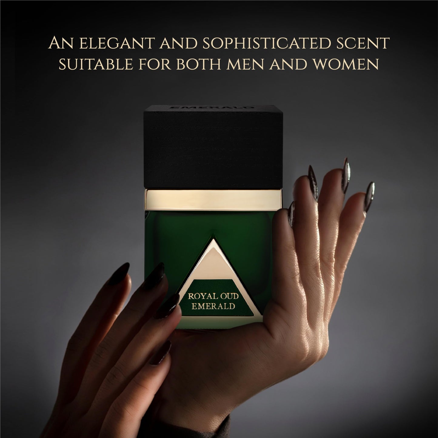 Maison GHandour Royal Oud Emerald | Luxury Perfume for Men and Women | Unisex Perfume with Notes of Cassis, Litchi, and Mandarin Orange | Oud Perfume Beauty & Personal Care Maison GHandour