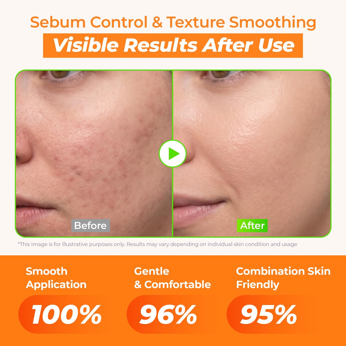 JUMISO All Day Vitamin Serum, Brightening & Balancing Facial Serum, Gift, Vitamin C, A, B, D, E , Serum with Vitamin, Korean Skincare, Skin Beauty & Personal Care JUMISO
