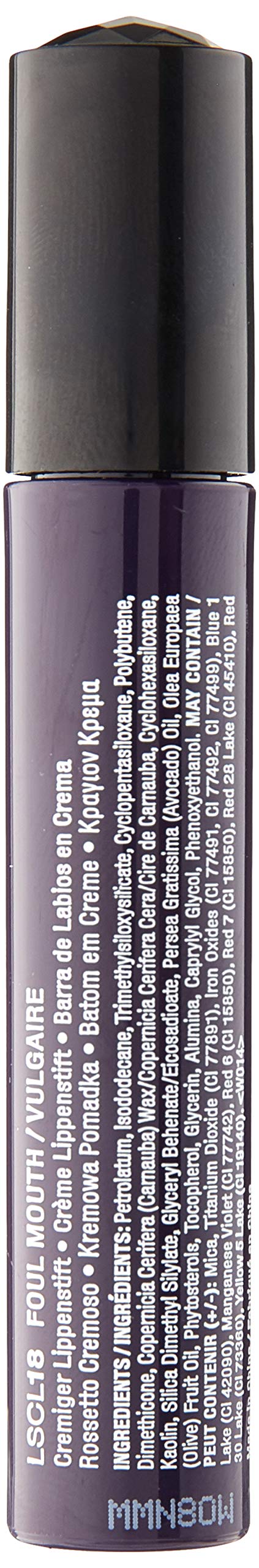 NYX PROFESSIONAL MAKEUP Liquid Suede Cream Lipstick - Foul Mouth (Navy Black) Beauty & Personal Care NYX PROFESSIONAL MAKEUP