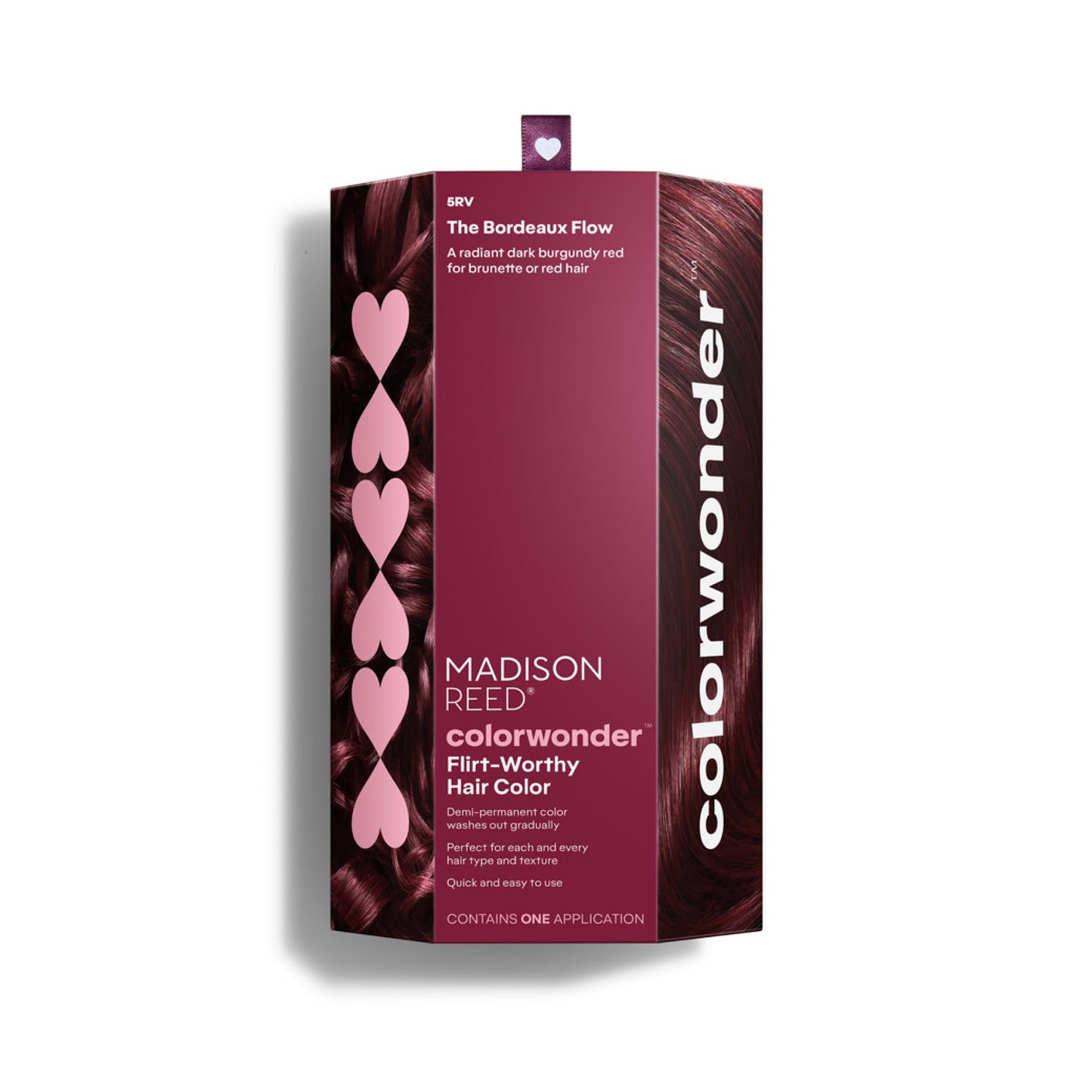 Madison Reed ColorWonder Demi-Permanent Hair Color Kit - 5RV Dark Burgundy Red (The Bordeaux Flow) | Rich Jewel Tone, Lasts 25 Washes, Ammonia-Free Beauty & Personal Care Madison Reed