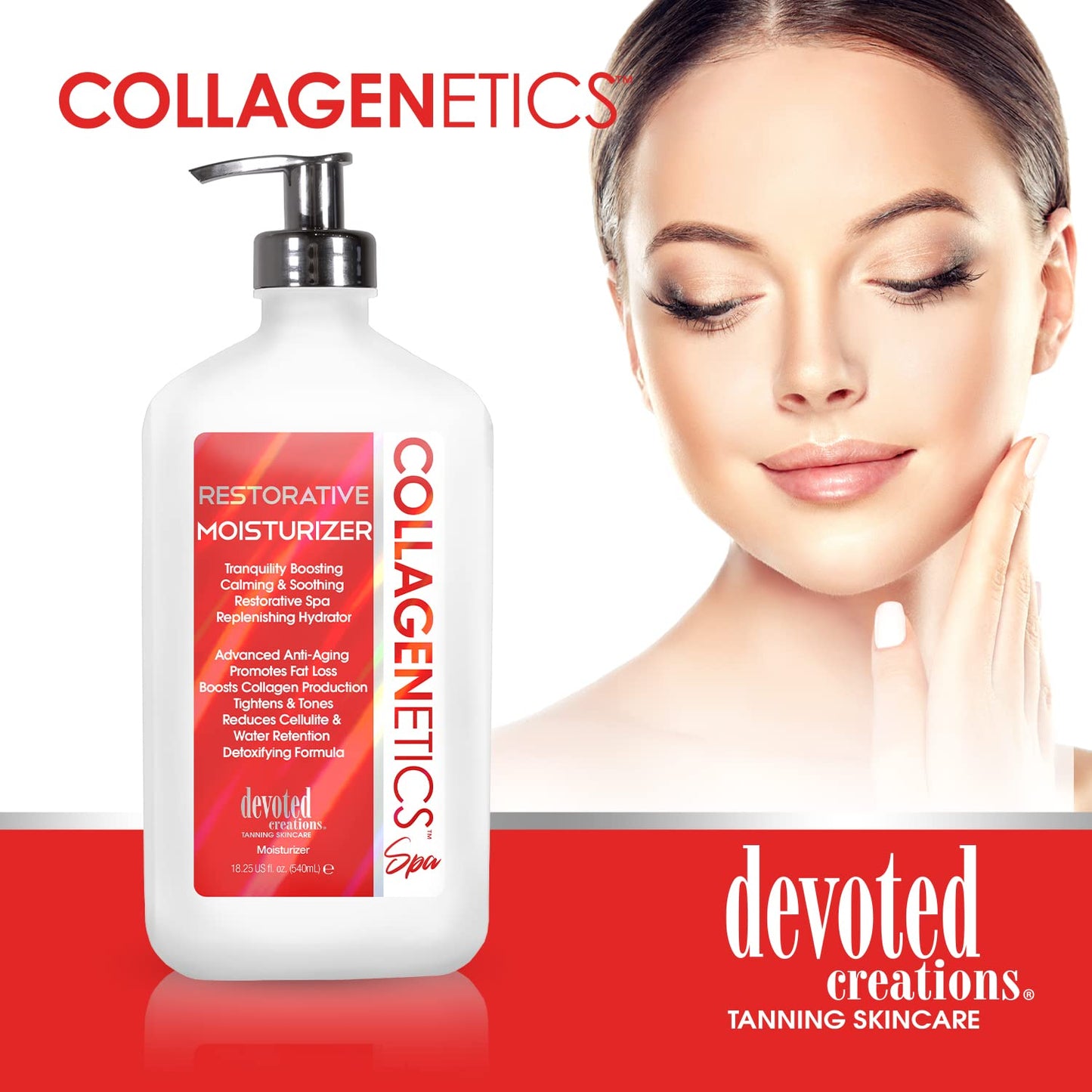 Devoted Creations Collagenetics Spa Restorative Moisturizer 18.25 oz Beauty & Personal Care Devoted Creations