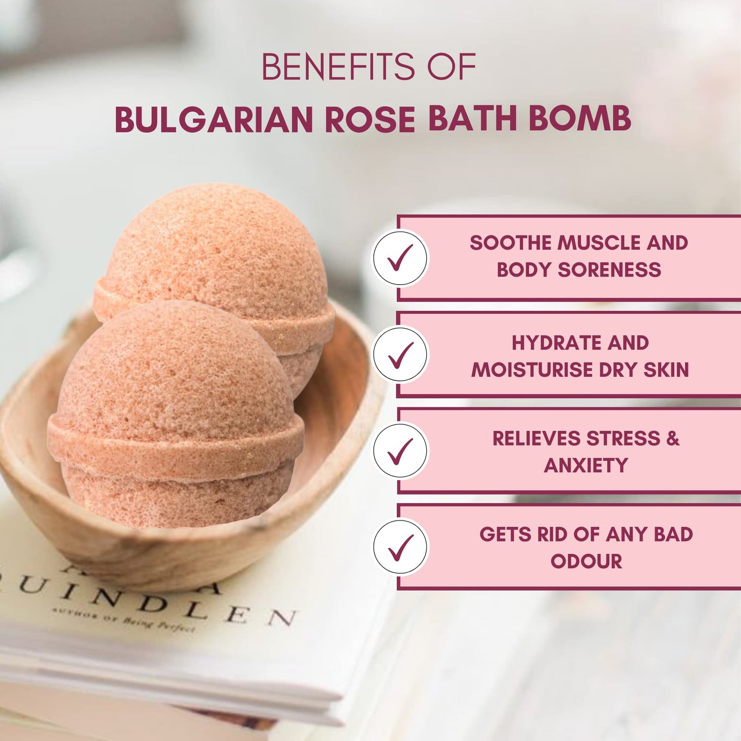 Saavy Naturals Bath Bombs, Indulgent Bulgarian Rose Scent, Gentle Moisturizig Formula, Foaming Fizz Bubbles, Gift for Women and Kids, 6 Oz Each, 2… Beauty & Personal Care Saavy Naturals