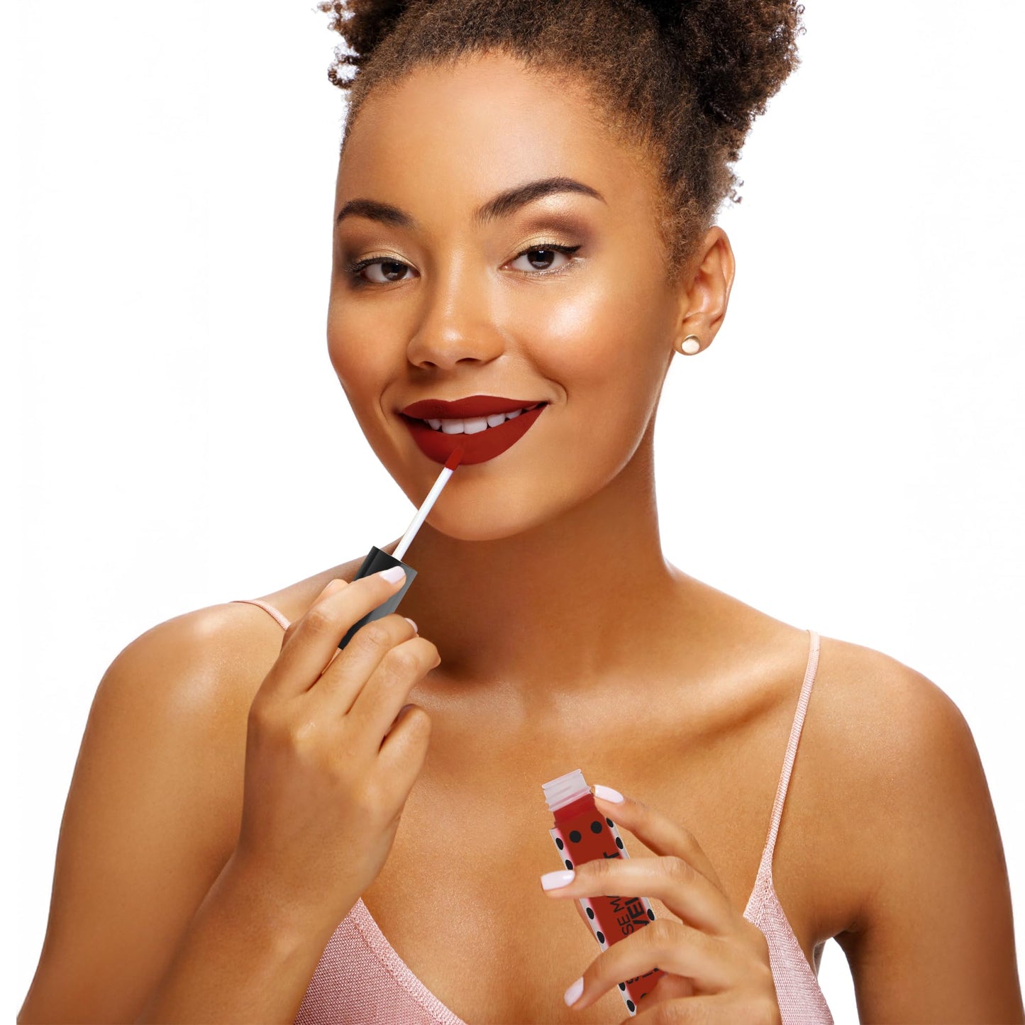 Sacha Cosmetics Intense Matte Lip Velvet Liquid Lipstick, Long-Lasting Velvet Matte Finish, 0.2 fl oz, Life Of D Party Beauty & Personal Care Sacha Cosmetics