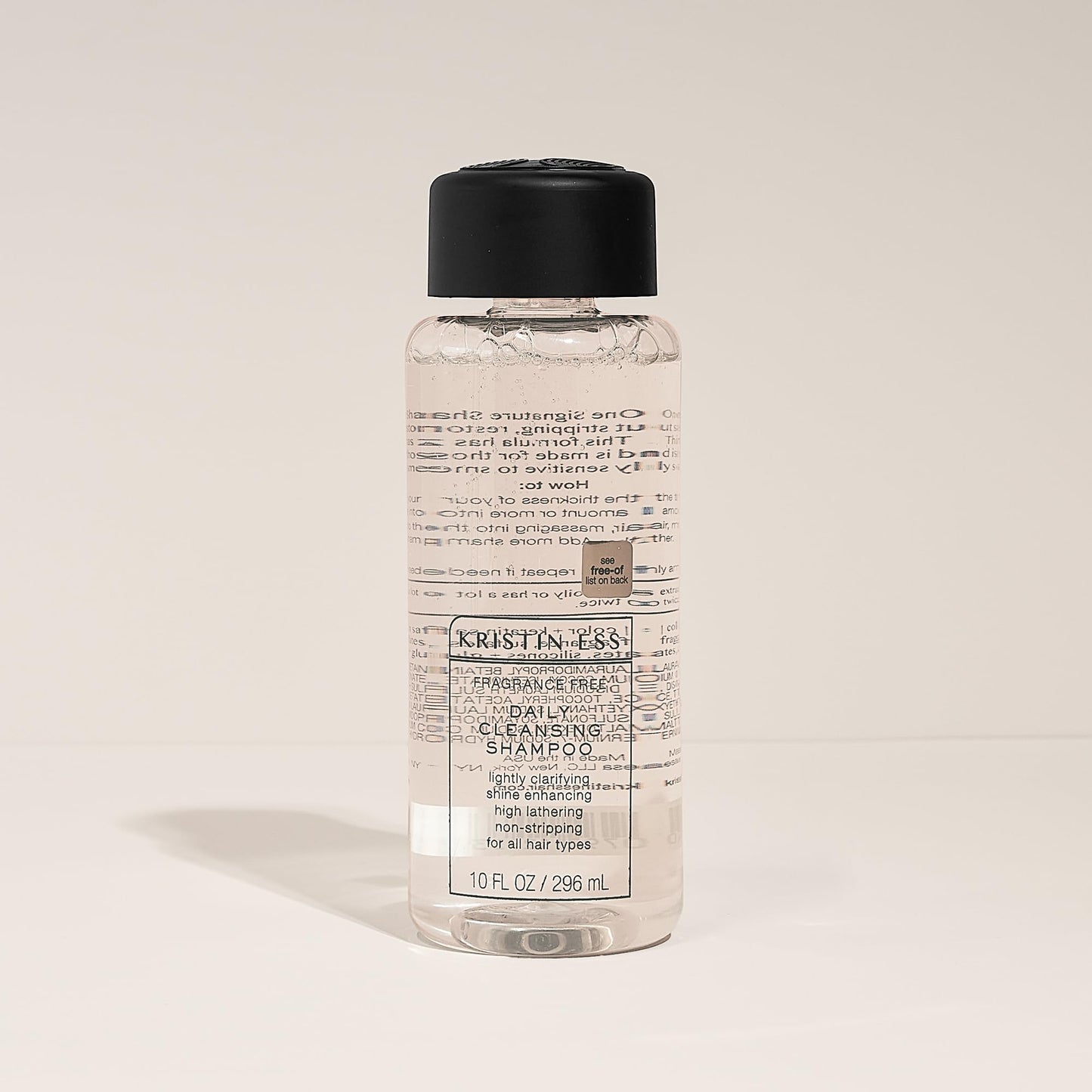 Kristin Ess Hair Fragrance Free Daily Cleansing Shampoo, Lightly Clarifying, Shine Enhancing, Vegan, Paraben, Sulfate, Phthalate and Silicone Free Beauty & Personal Care Kristin Ess
