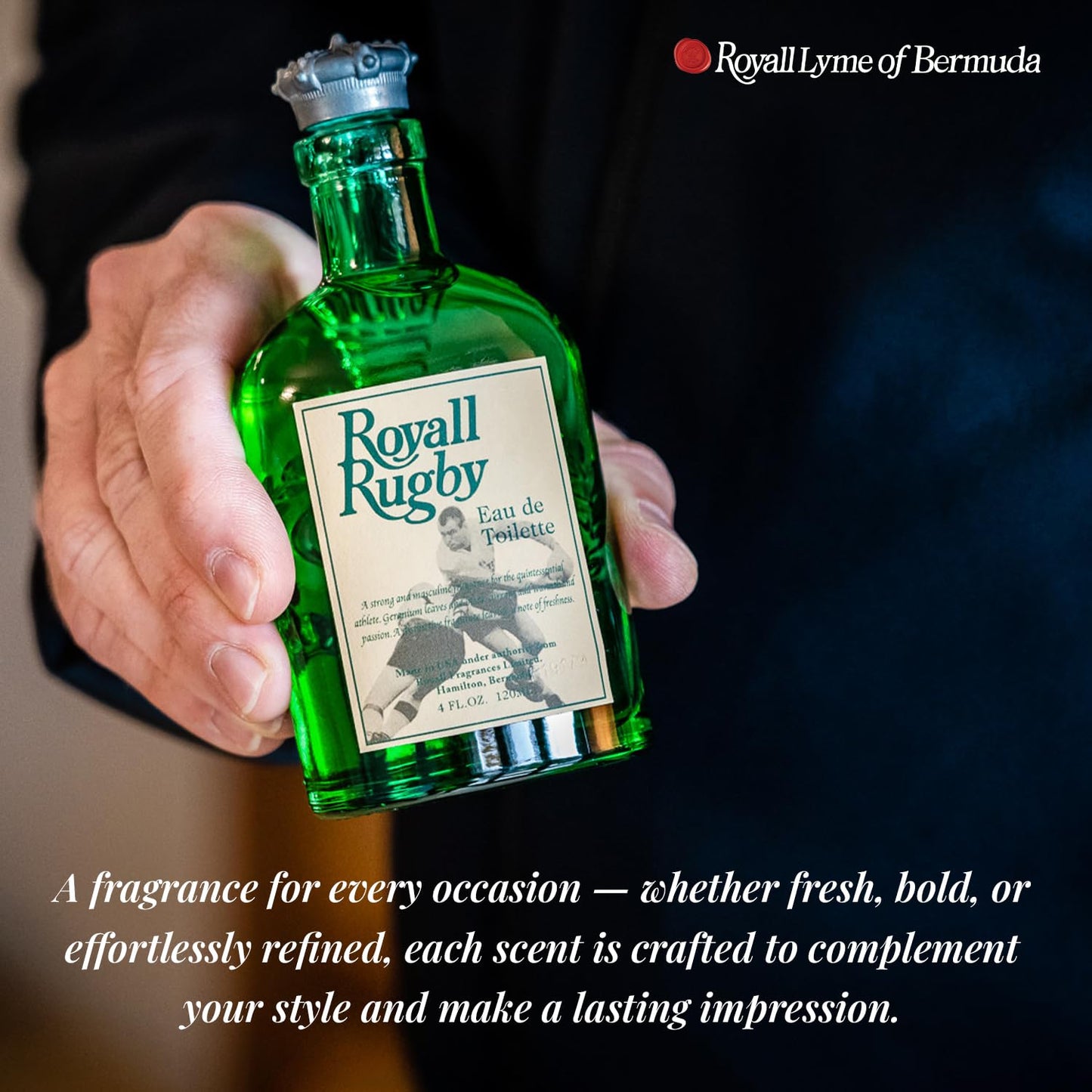 Royall Rugby By Royall Fragrances Edt Spray 4 Oz (new Packaging) Beauty & Personal Care ROYALL LYME