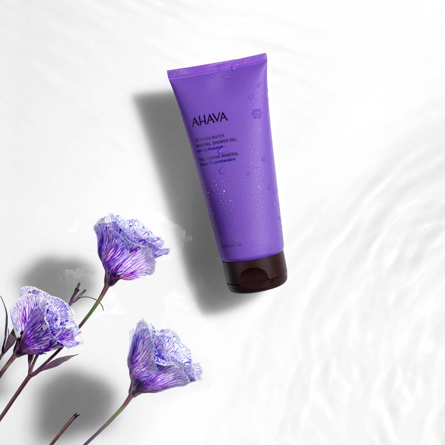 AHAVA Dead Sea Water Mineral Shower Gel, Spring Blossom - Refreshes & Relaxes, Washes Away Dirts & Impurities, Enriched with Exclusive Mineral Blend Beauty & Personal Care AHAVA