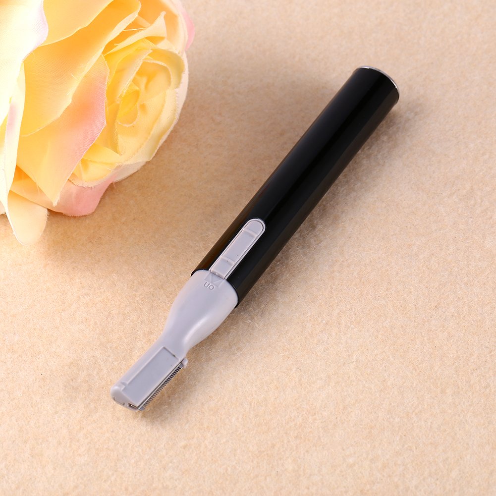 DEWIN Electric Eyebrow Razor, Pen Eyebrow Trimmer for Women, Facial Hair Painless Razor Removal for Men, Portable Electric Remover for Face, Chin Beauty and Personal Care DEWIN