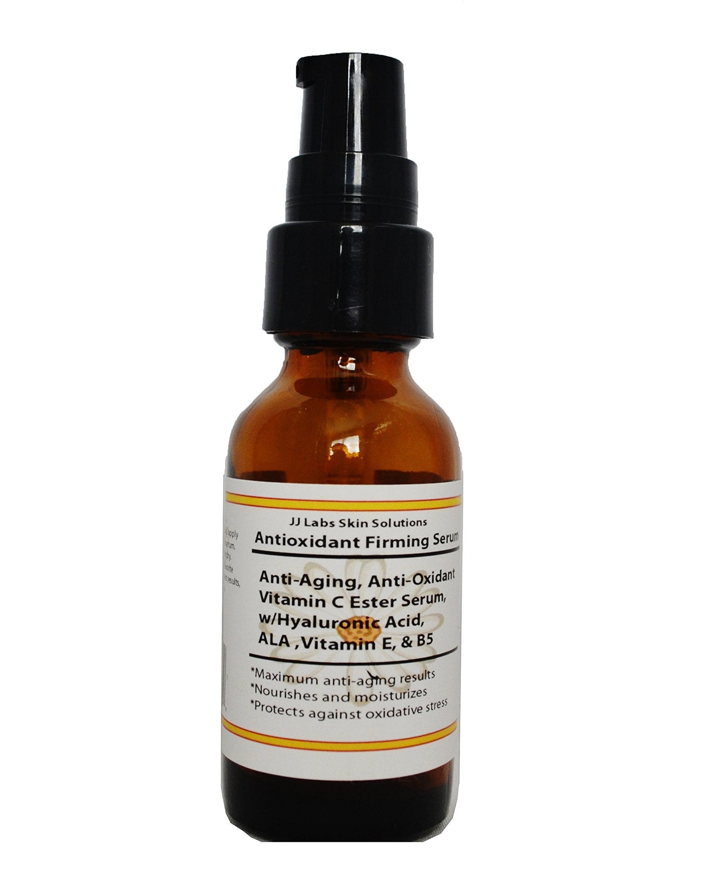 Vitamin C Ester Anti Oxidant Firming Serum w/Hyaluronic Acid,ALA,Vitamin E & Vitamin B5 (2.3oz, Pump Dispenser) Beauty & Personal Care JJLabs Skin Solutions