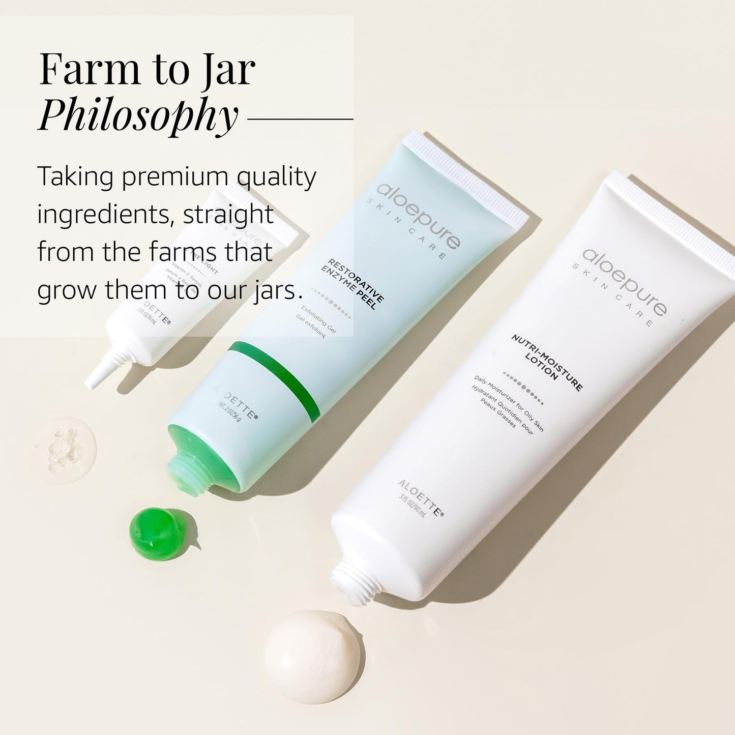Aloette Facial Moisturizer for Oily & Irritable Skin, Nutri Moisture Lotion - Lightweight Daily Moisturizer for Uneven Skin Tone, Breakouts & Acne Beauty & Personal Care Aloette