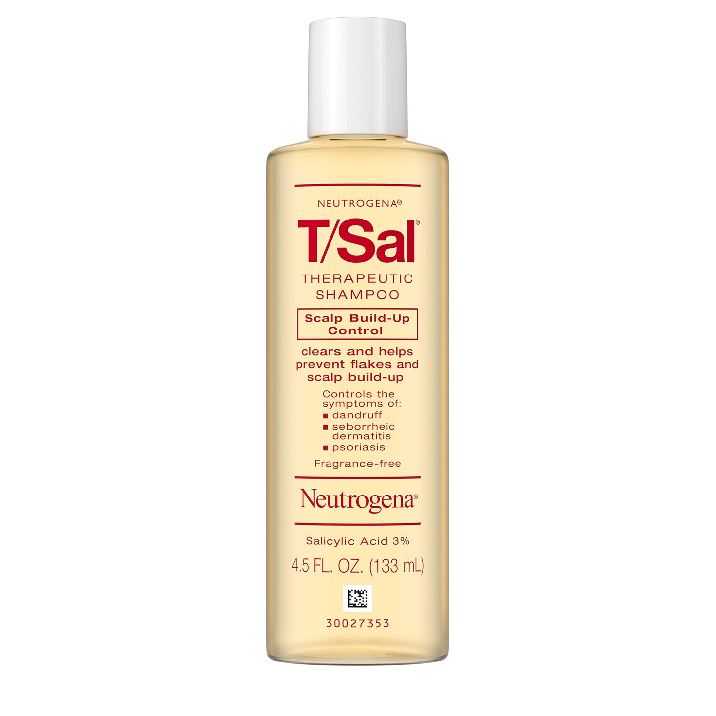 Neutrogena T/Sal Therapeutic Scalp Shampoo for Scalp Build-Up Control with 3% Salicylic Acid, Scalp Treatment for Dandruff, Scalp Psoriasis Beauty & Personal Care Neutrogena