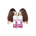 Curl Defining Shampoo and Conditioner Set, Hydrating & Nourishing Shampoo & Conditioner for Curly Hair, Enhances Bounce & Anti Frizz Repair Dry Hairs Beauty & Personal Care New Cover
