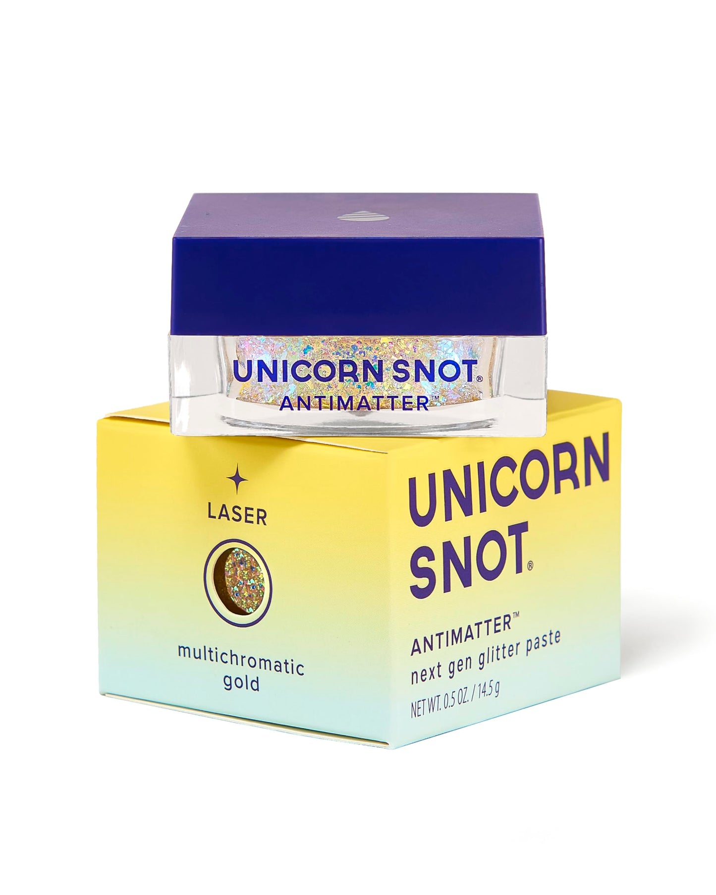 Unicorn Snot Antimatter Color-Shifting Glitter Paste - Plastic-Free Iridescent Body Glitter, Vegan & Cruelty-Free, Sweat-Proof Face & Body Paint, 0.5 Beauty & Personal Care UNICORN SNOT