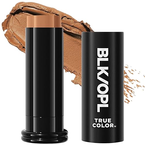 BLK/OPL Skin Perfecting Foundation Stick, SPF 15 Buildable & Blendable Face Foundation Makeup with Matte Finish - Full Coverage, Color Correcting Beauty & Personal Care Black Opal