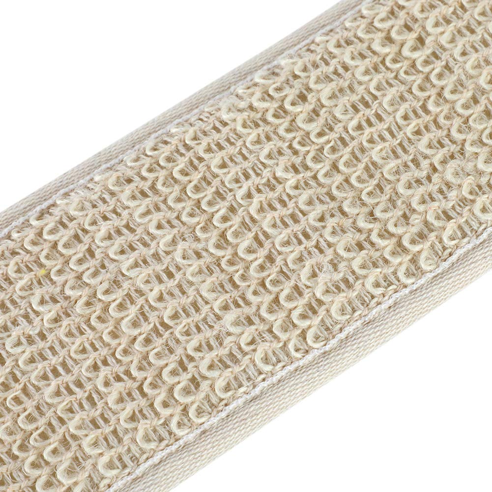 ZAWELIYO Exfoliating Body Towel Soft Cotton Linen Back Scrubber for Bathing, Natural Skin Exfoliator with Acupoint Stimulation for Men Women Daily Use Beauty and Personal Care ZAWELIYO