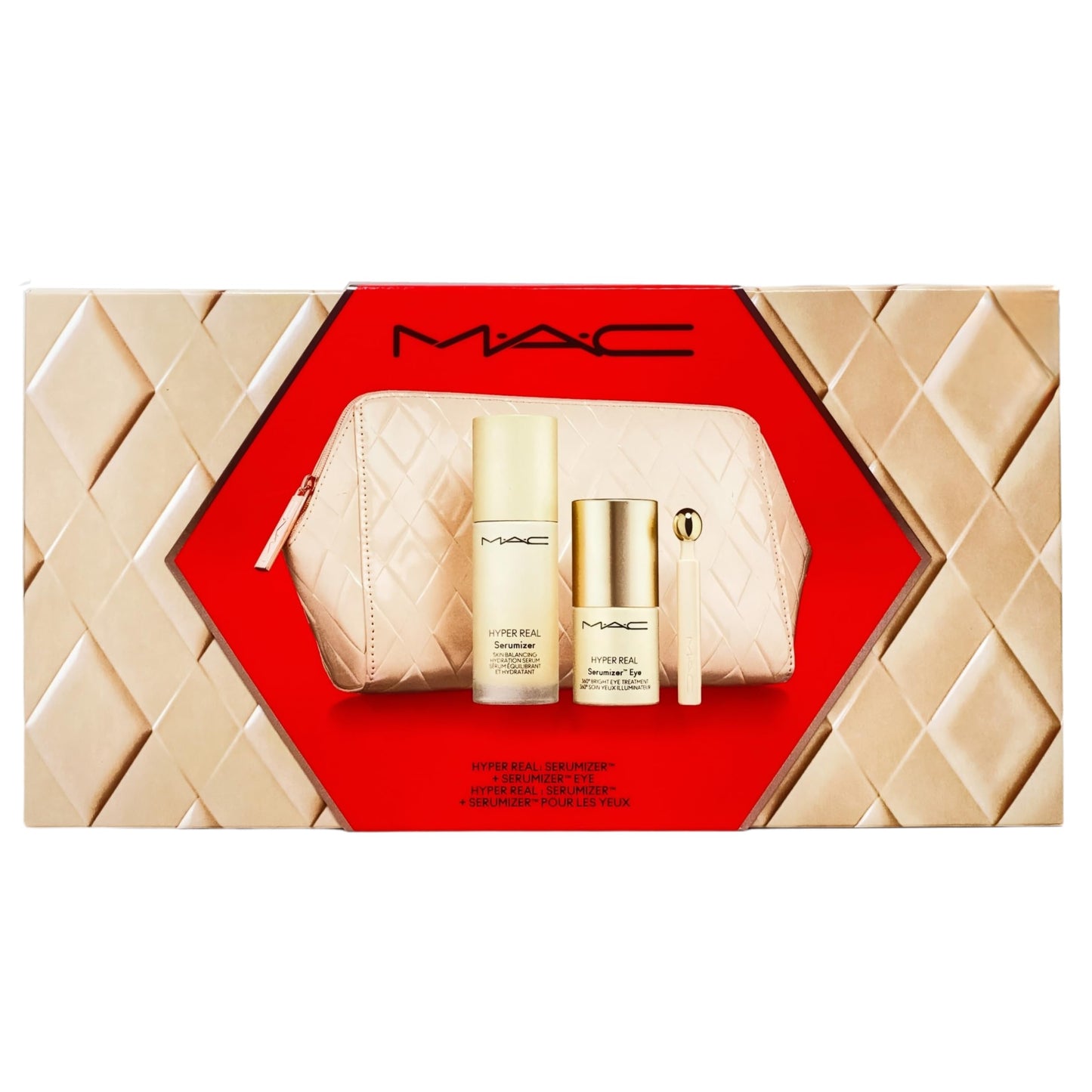 M·A·C Cosmetics Holiday Exclusive Hyper Real Radiant Face and Eye Skin Care 4 Piece Kit Beauty & Personal Care MAC