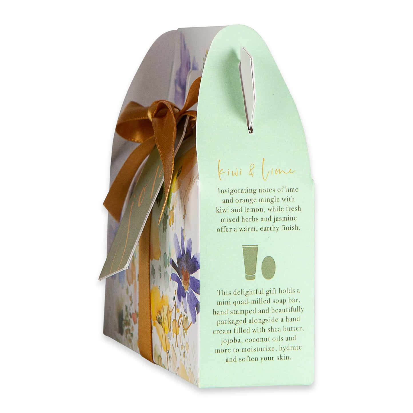 Joia Winter/Spring Scented Moisturizing Gift Set, Bar Soap and Shea Butter Hand Cream, Kiwi & Lime, 2.4 Fl Oz Beauty & Personal Care European Soaps
