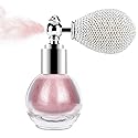 KYDA Highlighter Powder Spray, High Gloss Glitter Spray, Shimmer Sparkling Powder Makeup, for Face and Body Glitter Cosmetic-Soft Pink Beauty & Personal Care KYDA