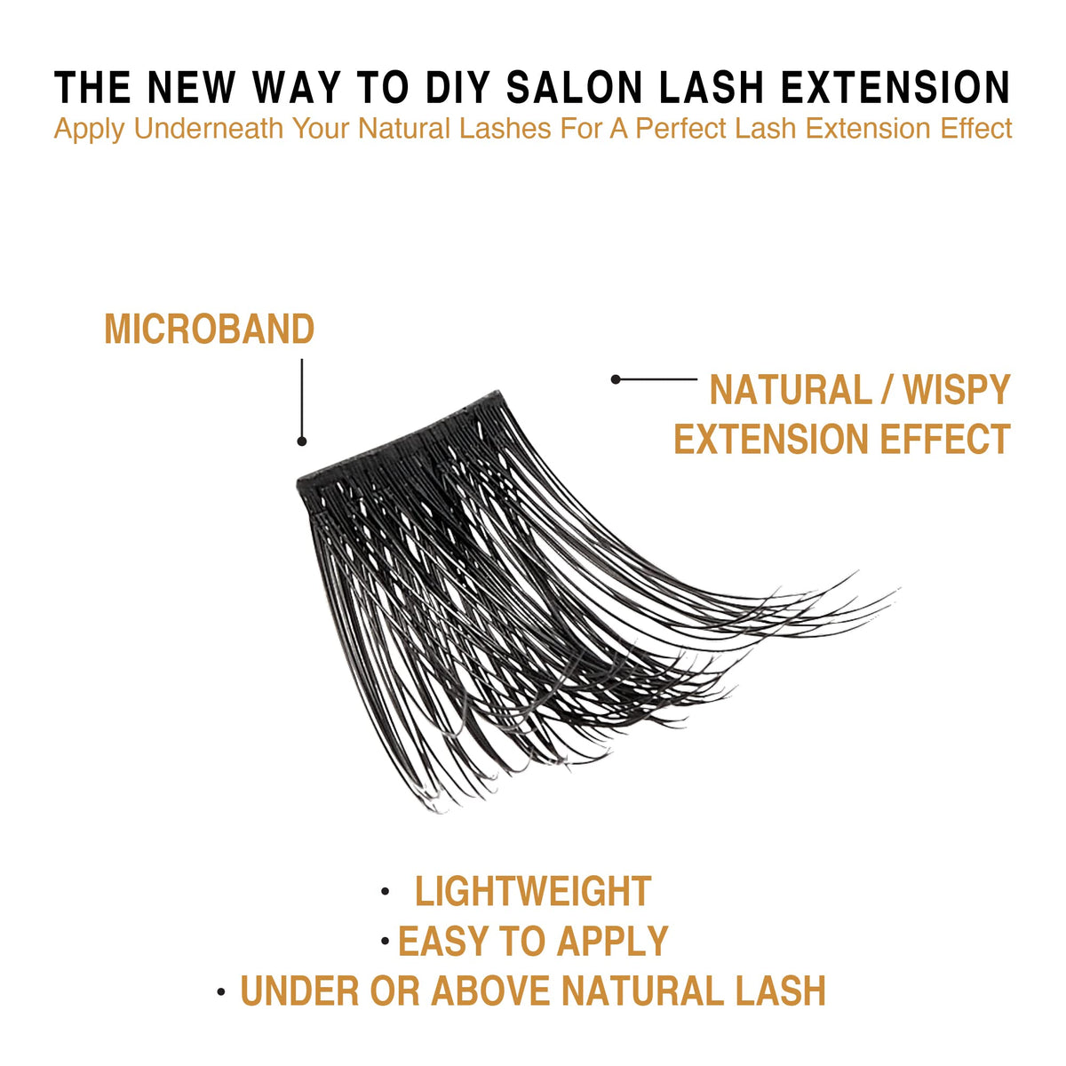 i•ENVY DIY Eyelash Extension 3D Extended - Featherlight Synthetic Reusable Artificial Eyelashes Multipack Lash Clusters