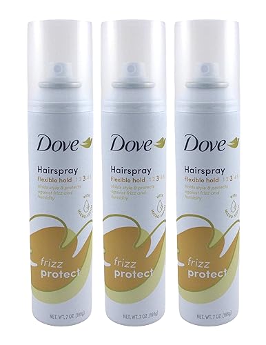 Dove Style + Care Flexible Hold Hairspray, Strong Hold 7 oz ( Pack of 3) Beauty & Personal Care Dove