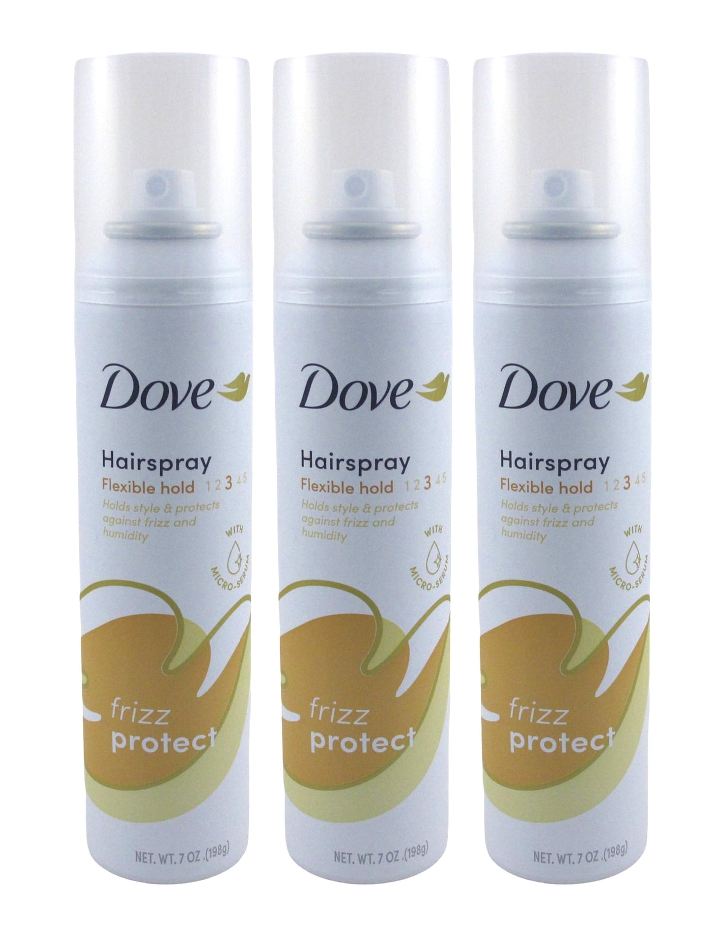 Dove Style + Care Flexible Hold Hairspray, Strong Hold 7 oz ( Pack of 3) Beauty & Personal Care Dove