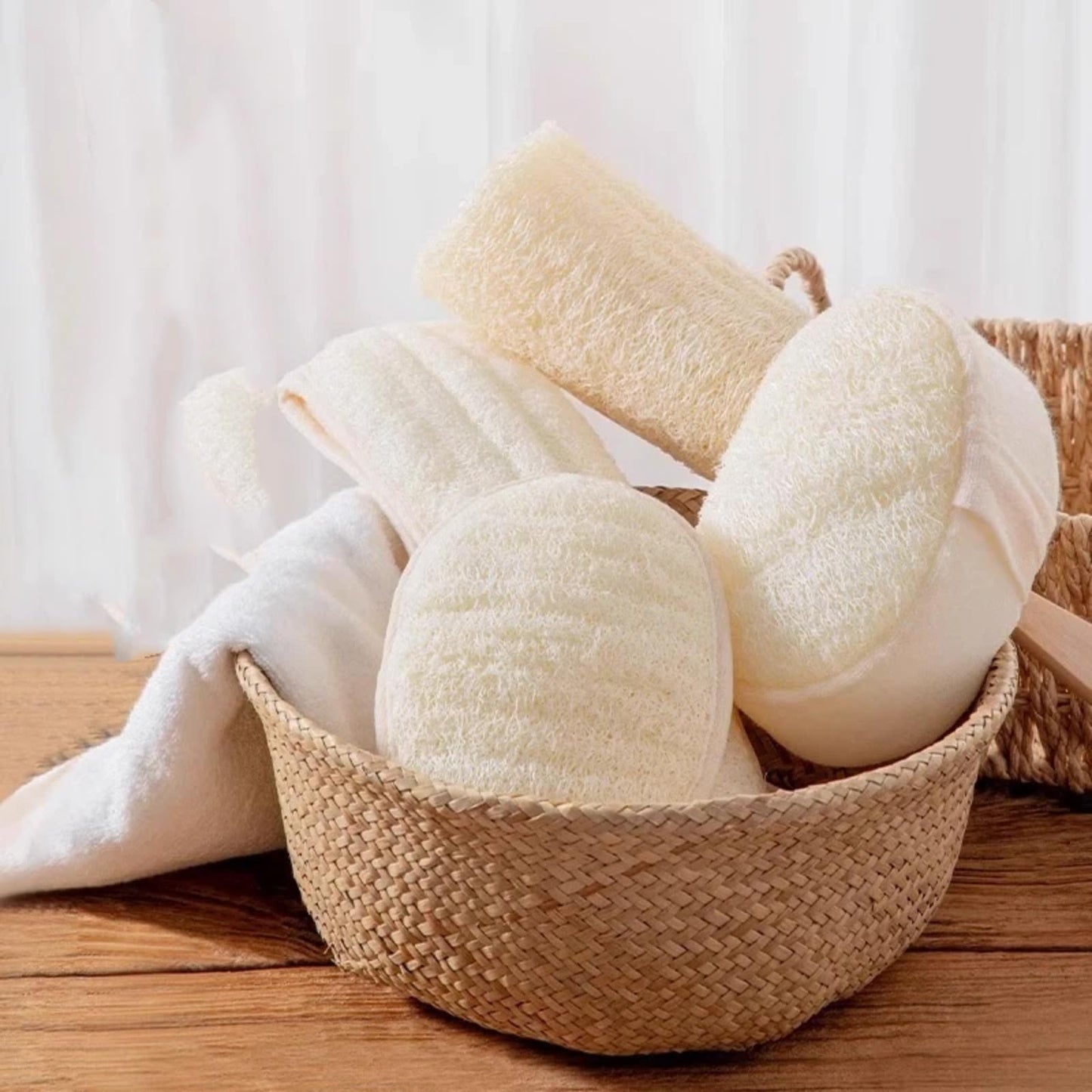 Loofah Vine Rubbing Bath Home Rubbing Mud Painless Wiping Back Thick Rubbing Bath Towel Beauty and Personal Care ELUJULOHS