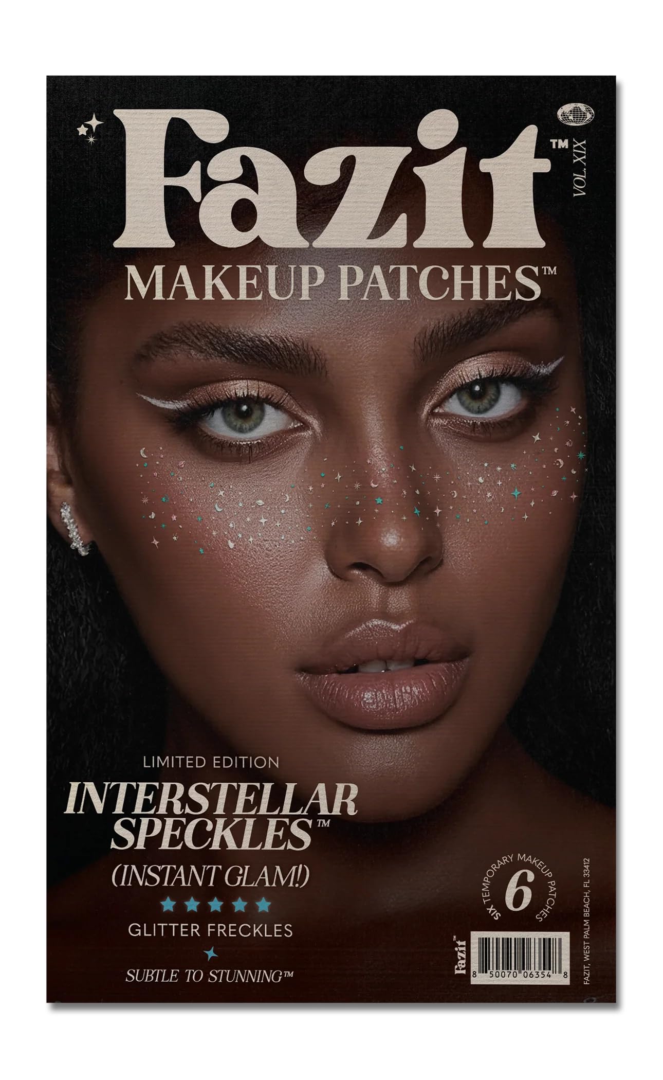 Fazit Makeup Patches - Halloween Interstellar Eye Speckles - Glow Up Make-Up Patches - Cute Glitter Makeup Accessories for Women - Cosmetic Glitter Beauty & Personal Care Fazit