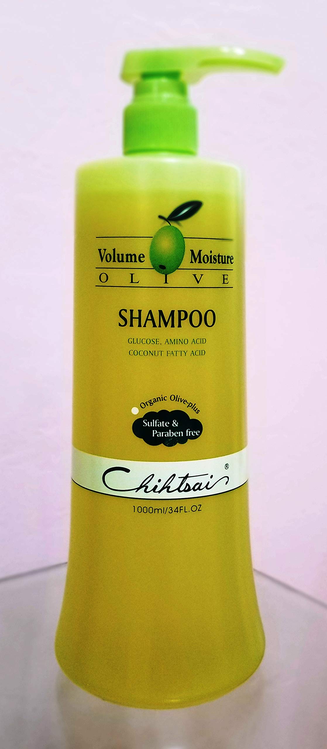 Chihtsai Volume Moisture Olive Shampoo & Conditioner Set Sulfate and Paraben free (34 Fl.oz) Beauty & Personal Care Chihtsai