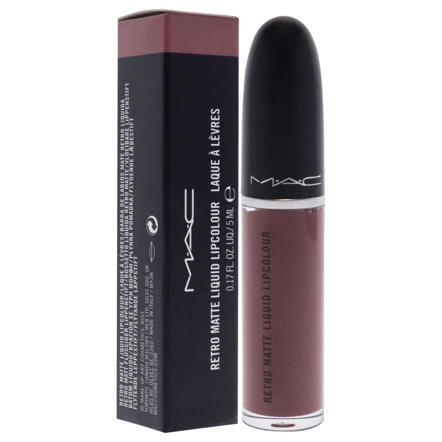 MAC Retro Matte Lipstick - 123 Topped With Brandy Lipstick Women 0.17 oz Beauty & Personal Care MAC