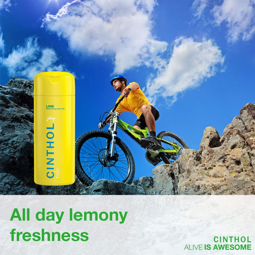 Cinthol Lime Refreshing deo Talc 300gm Beauty and Personal Care Cinthol